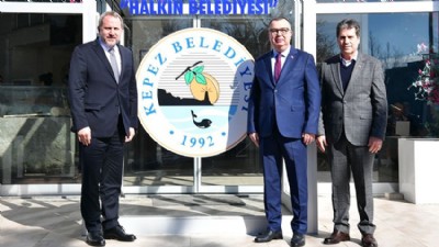 Osman Okyay’dan Kepez Belediyesi’ne Ziyaret