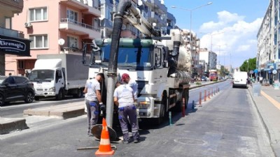 Hat ve Izgara Temizlik Çalışmaları Yürütülüyor