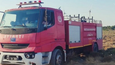 Bozcaada'da Yangınlara Karşı Polente Burnu'nda İtfaiye Nöbeti