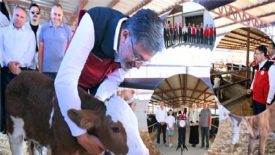 Bakan Yumaklı Güçlü Besi Güçlü Üretim Projesini Açıkladı