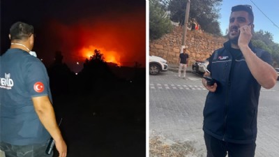 Çanakkale Orman Yangınında EGERAD’tan Hayat Kurtaran Haberleşme Desteği