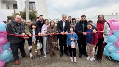 Lapseki’de Dursun Eroğlu Parkı törenle hizmete açıldı