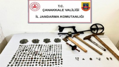 Bizans ve Osmanlı sikkeleri ele geçirildi