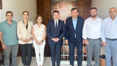 Belediye Başkanından Yeni Kaymakama Ziyaret