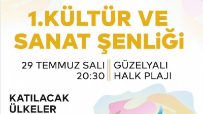 Çanakkale’de 1. Kültür ve Sanat Şenliği Güzelyalı’da Başlıyor