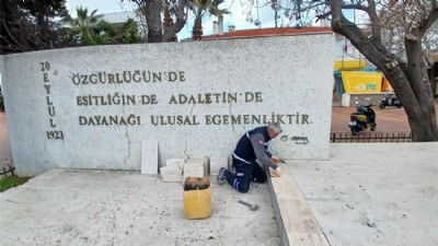 Cumhuriyet Meydanı’na estetik dokunuş