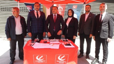 Yeniden Refah Partisi Çanakkale’de İmza Kampanyası Başlattı