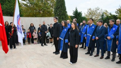 ÇOMÜ’de 10 Kasım Atatürk’ü Anma Töreni Gerçekleştirildi