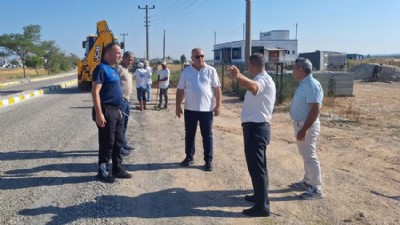 Geyikli Belediyesi Sahil Yolunu Yeniliyor
