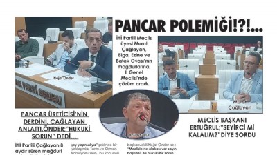 PANCAR POLEMİĞİ!?!...