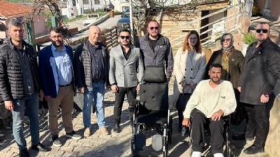 MHP Biga Teşkilatı’ndan Anlamlı Ziyaret: Engel Tanımayan Destek