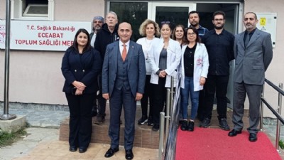 İl Sağlık Müdürü Görgülü’den Eceabat Toplum Sağlığı Merkezi’ne ziyaret