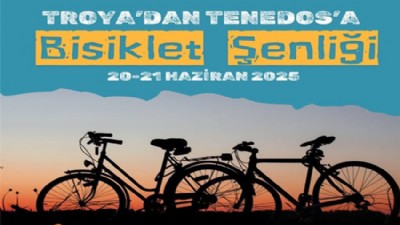  “Troya’dan Tenedos’a Bisiklet Şenliği”