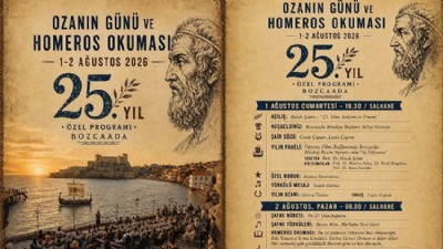 Bozcaada'da Homeros Okumaları 25'inci Kez Düzenleniyor