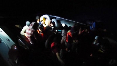 Ayvacık açıklarında 29 kaçak göçmen yakalandı  