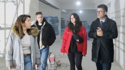 ÇOMÜ’de Yatırımlar Hız Kesmiyor Rektör Erenoğlu İnşaat Çalışmalarını Yerinde İnceledi