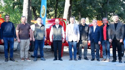 Biga'da Köylere Su Tankeri Desteği