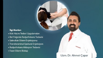 Medical Park Çanakkale Hastanesi, Fizik Tedavi ve Rehabilitasyon Uzmanı Uzm. Dr. Ahmet Çapar Hasta Kabulüne Başladı
