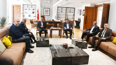 CHP Heyetinden Başkan Erkek'e ziyaret