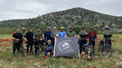 Karamenderes Vadisi Dağ Bisikleti Turu Gerçekleştirildi