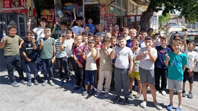 Minik Kursiyerlere Serinleten Sürpriz