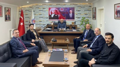 1 Mayıs İşçi Bayramı Ziyaretleri Kapsamında Biga Türk Metal Sendikası Ziyaret Edildi
