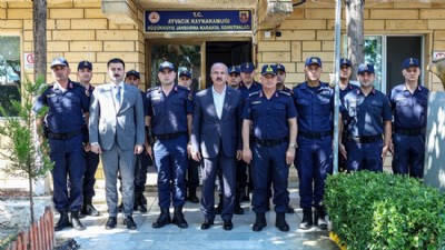 Vali Toraman’dan Küçükkuyu’da Jandarma Ziyaretleri