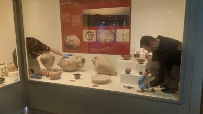 Tarihi eserlere deprem önlemi! Müze mumuyla sabitleniyor