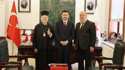 Bartholomeos’tan Kaymakam Acar’a Ziyaret