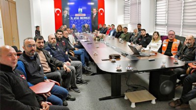 Çanakkale’de Afetlere Hazırlık Toplantısı Gerçekleştirildi