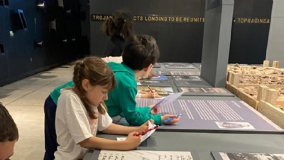 Öğrenciler Troya Müzesini Gezdi