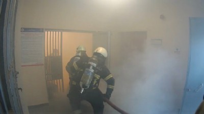 Devlet Hastanesinde Yangın Tatbikatı Yapıldı