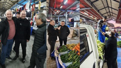 CHP Çanakkale Merkez İlçe Başkanlığı’ndan Pazar Ziyareti