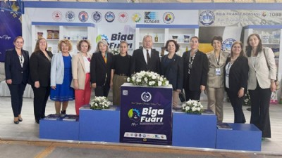 Çanakkale Ticaret ve Sanayi Odası Biga Fuarı Açılışına Katıldı
