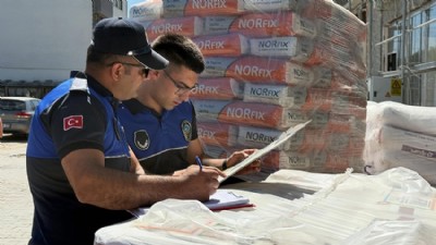 Lapseki'de İnşaat Alanları Denetlendi