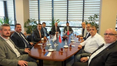 MHP Balıkesir Milletvekili Ekrem Gökay Yüksel, ÇTSO Yönetim Kurulunu Ziyaret Etti