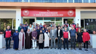 Çorumlu Kadın Çiftçilerden Çanakkale’ye Teknik Gezi