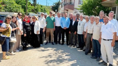 İYİ Parti Heyeti Köy Hayırlarına Katıldı