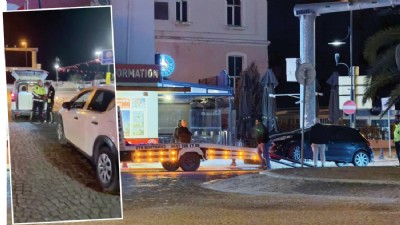 Martı TAG Çanakkale’de başladı, araçlar trafikten men edildi