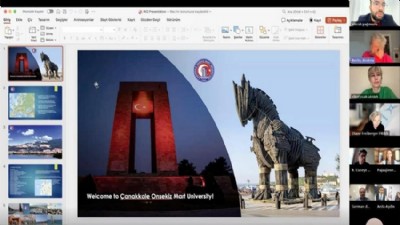 ÇOMÜ Uluslararası Danışma Kurulu Toplandı
