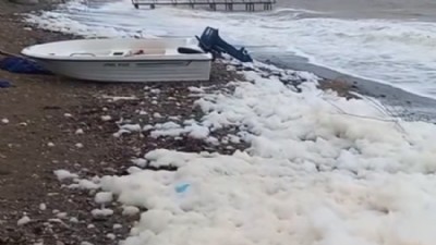 Ayvacık Sahilinde Dikkat Çeken Doğal Olay