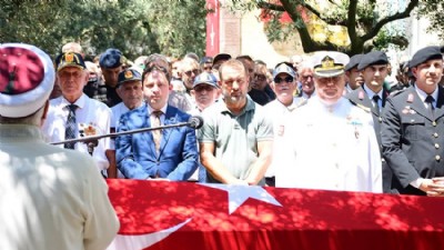 Kıbrıs Gazisi Mehmet Işık, Son Yolculuğuna Uğurlandı