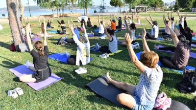 Açık Hava Yoga Etkinlikleri Başladı