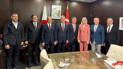 Başkan Erkek'in Japonya Programı Sürüyor