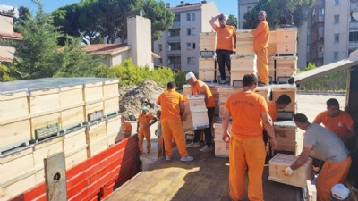 Yangın sonrası büyük destek; Üreticilerin yaraları sarılıyor