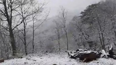 Yüksek Kesimler Beyaza Büründü