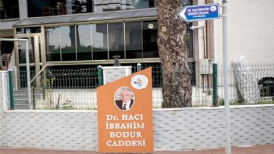 Hayırsever İş İnsanı Dr. Hacı İbrahim Bodur’un İsmi Kepez’de Yaşatılıyor