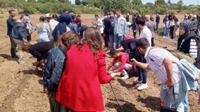 Çanakkale’de Çiftçiler Günü'nde Süs Bitkileri Üretim Projesi Başladı