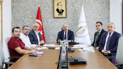 İl Özel İdare’de Değerlendirme Toplantısı Gerçekleştirildi