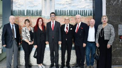Gazeteciler Cemiyeti heyeti Rektör Erenoğlu'nu ziyaret etti